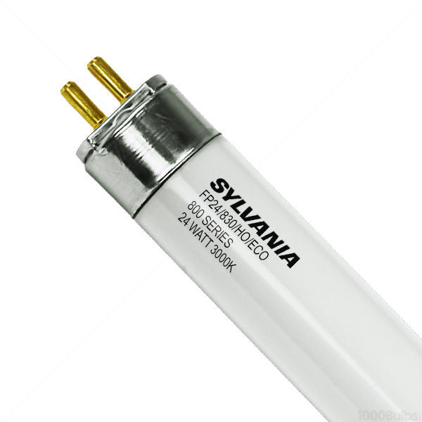 SYLVANIA 20928 - FP24/830/HO/ECO - High Output T5s 24 Watt - 3000K - 22 in - 2000 Lumens - 800 Series Phosphors