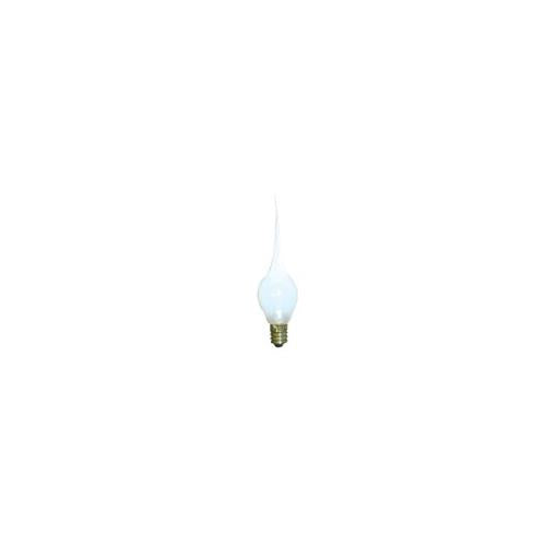 Bulbrite SF/6S6 6 Watt Incandescent Silicone Dipped S6 Chandelier Bulb, Candelabra Base
