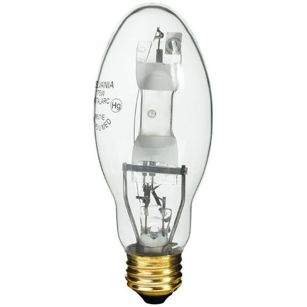 SYLVANIA 64479 - 175 Watt - ED17 - Metal Halide Unprotected Arc Tube - 4000K - ANSI M57/E - Medium Base - Universal Burn - MH175/U/M
