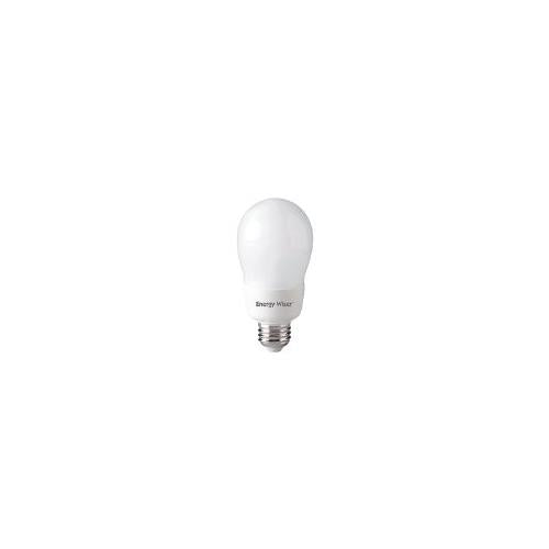 Bulbrite CF14A19/WW 14 Watt Energy Wiser Covered Compact Fluorescent A19 Bulb, Medium Base, Warm White, 60W Equivalent