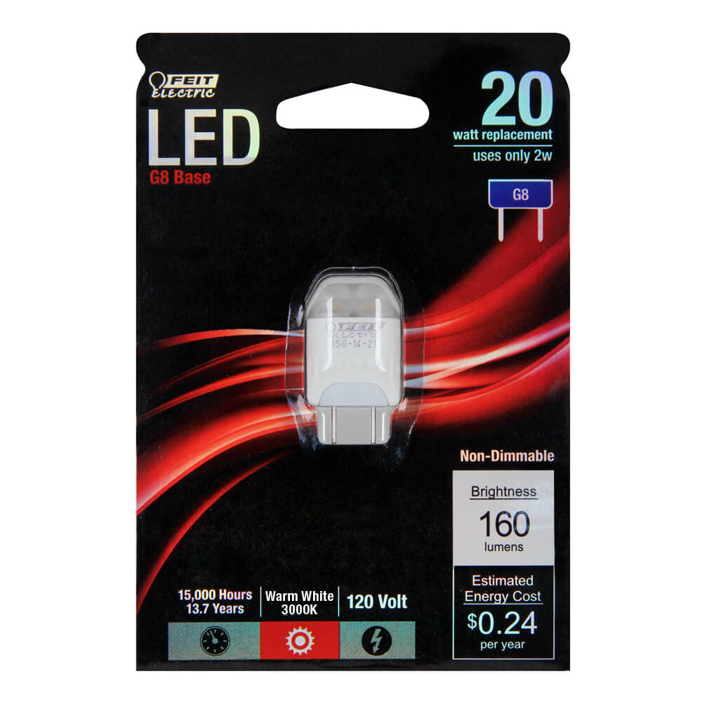 160 Lumen 3000K Non-Dimmable LED