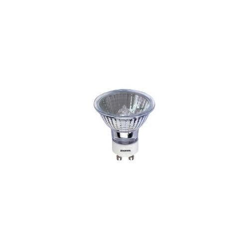 Bulbrite FMW/GU10-10PK 35 Watt Dimmable Halogen MR16 Lensed, Twist and Lock GU10 Base, Clear, 10-Pack