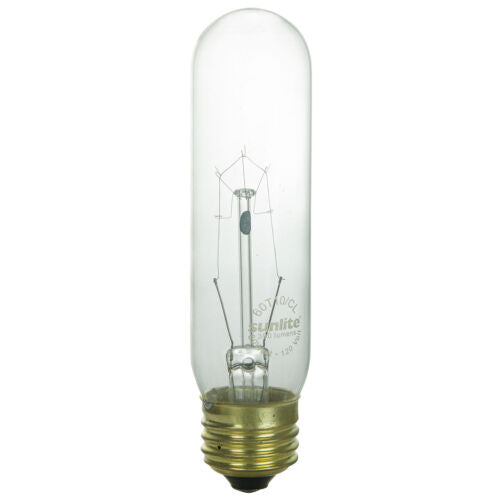 Sunlite 02010 40 Watt T10 Tubular Medium Base Clear (25 Pack)