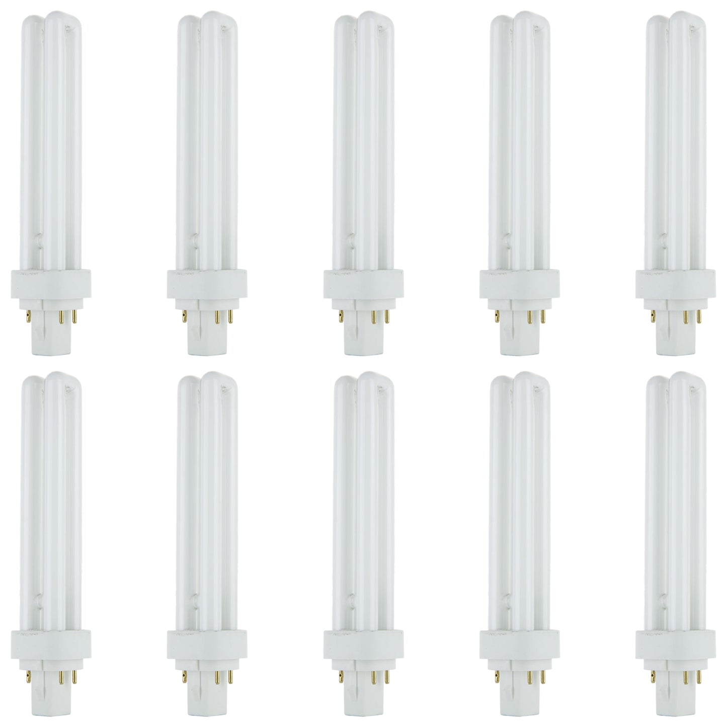 Sunlite 26 Watt PLD 4-Pin Double U-Shaped Twin Tube, G24Q-3 Base, Cool White