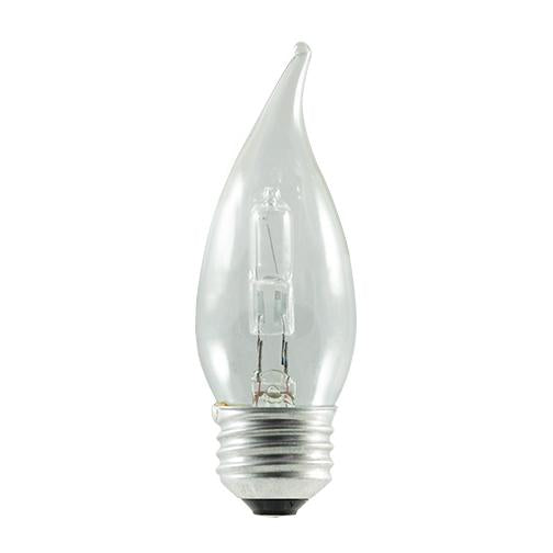 BULBRITE HALOGEN CA10 MEDIUM SCREW (E26) 43W DIMMABLE LIGHT BULB 2900K/SOFT WHITE 60W INCANDESCENT EQUIVALENT 10PK (616600)