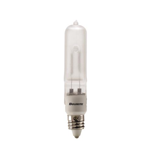 BULBRITE HALOGEN T4 MINI-CANDELABRA SCREW (E11) 250W DIMMABLE LIGHT BULB 2900K/SOFT WHITE 5PK (610252)