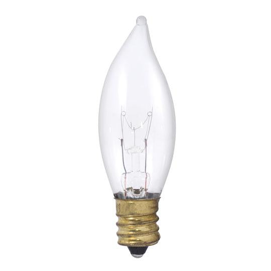 BULBRITE INCANDESCENT CA8 CANDELABRA SCREW (E12) 40W DIMMABLE LIGHT BULB 2700K/WARM WHITE 50PK (493140)