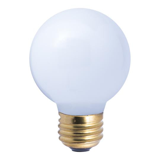 BULBRITE INCANDESCENT G19 MEDIUM SCREW (E26) 25W DIMMABLE LIGHT BULB 2700K/WARM WHITE 25PK (320025)