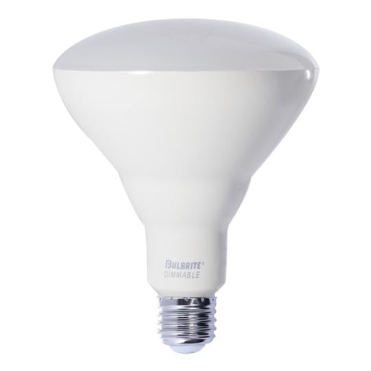 BULBRITE LED BR30 MEDIUM SCREW (E26) 12W DIMMABLE LIGHT BULB 2700K/WARM WHITE 85W INCANDESCENT EQUIVALENT 4PK (772833)