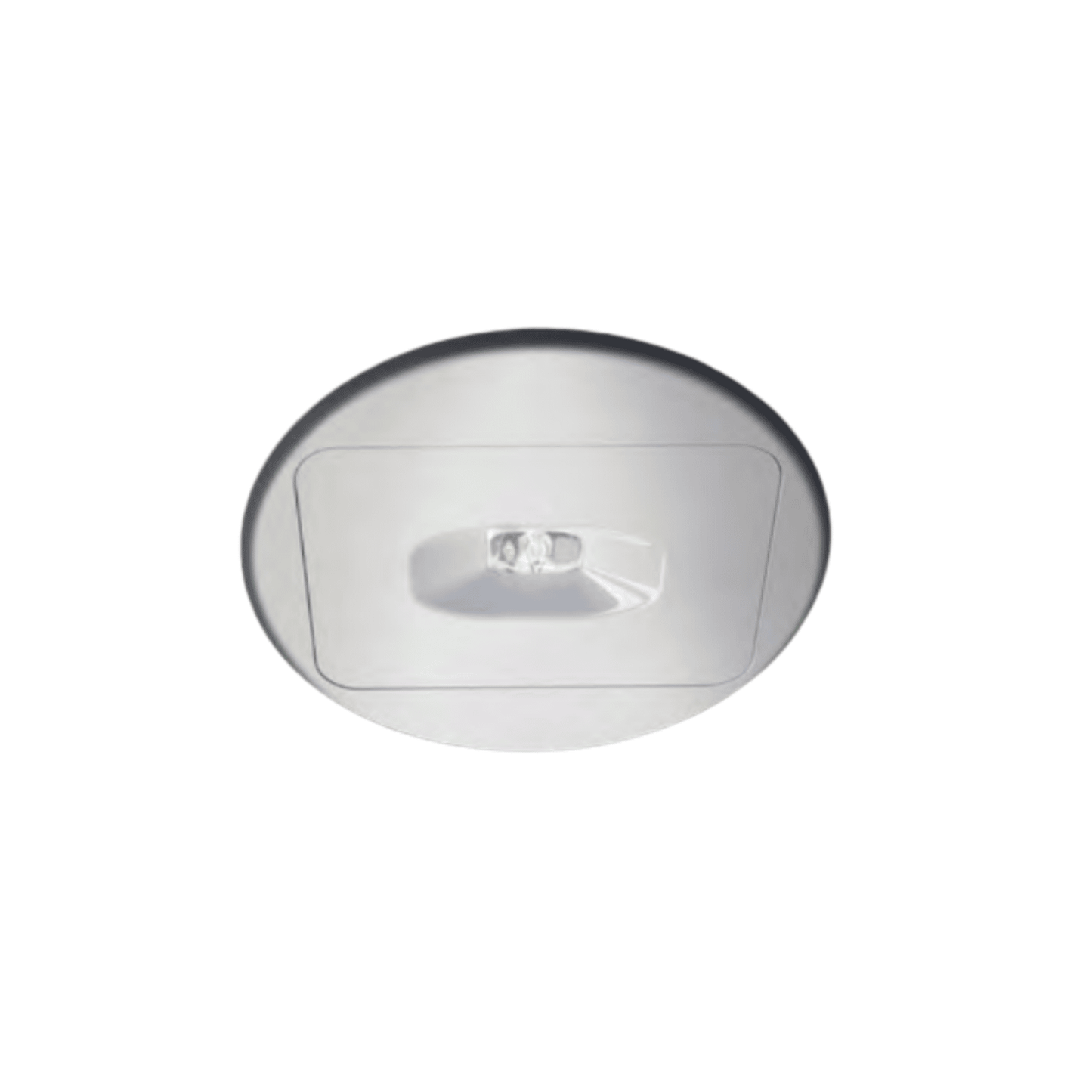 White Recessed Architectural Remote Fixture 120 to 277VAC, 50/60Hz, Square