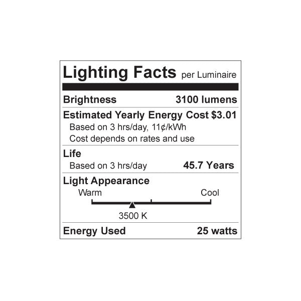 Luxrite Retrofit Tube LED25T5/35K/48/B/2 3500K Neutral White