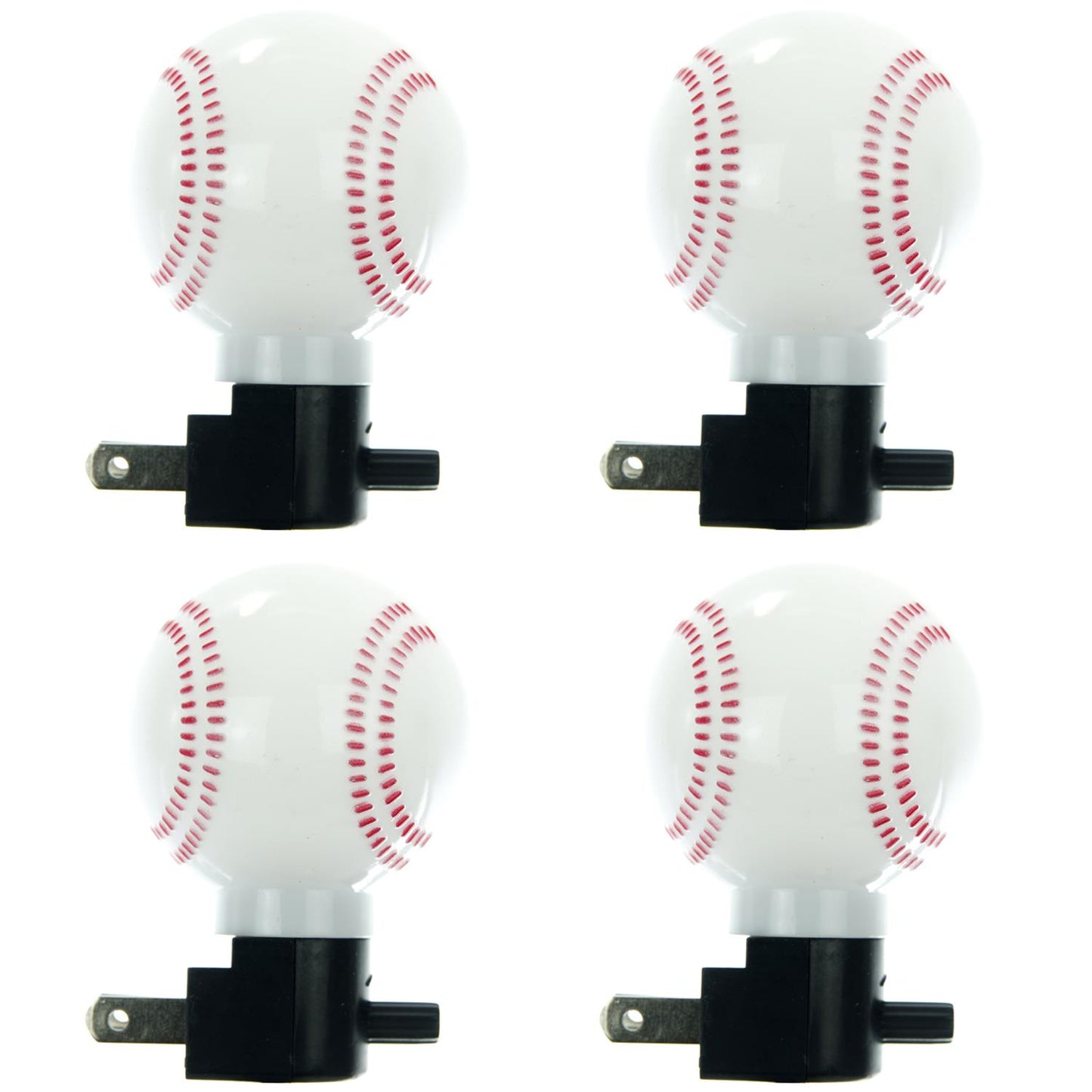 Sunlite E165 White Baseball Decorative Night Light