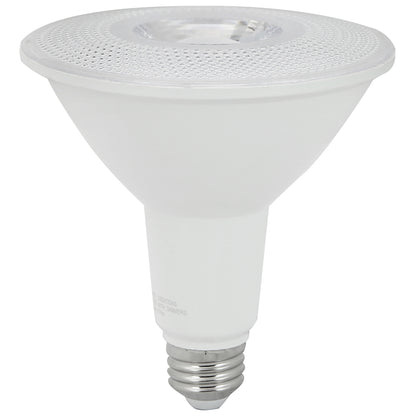 Sunlite LED PAR38 Long Neck Spotlight Bulb, 15 Watt (100W Halogen EQ), 1200 Lm, 40° Flood Beam, Medium E26 Base, 90 CRI, Waterproof, Dimmable, T20/T24/CEC & UL Listed, 2700K Soft White, 6 Count