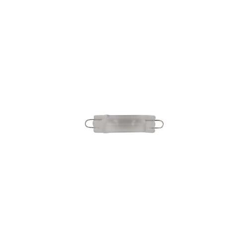 Bulbrite RLX5F/12 5 Watt X2000 Dimmable Xenon T3 1/4 Capsule Bulb, Rigid Loop Base, 12 Volt, Frost