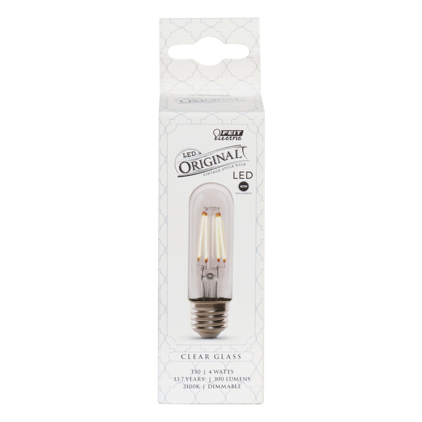 300 Lumen Vintage 2100K Dimmable LED T10