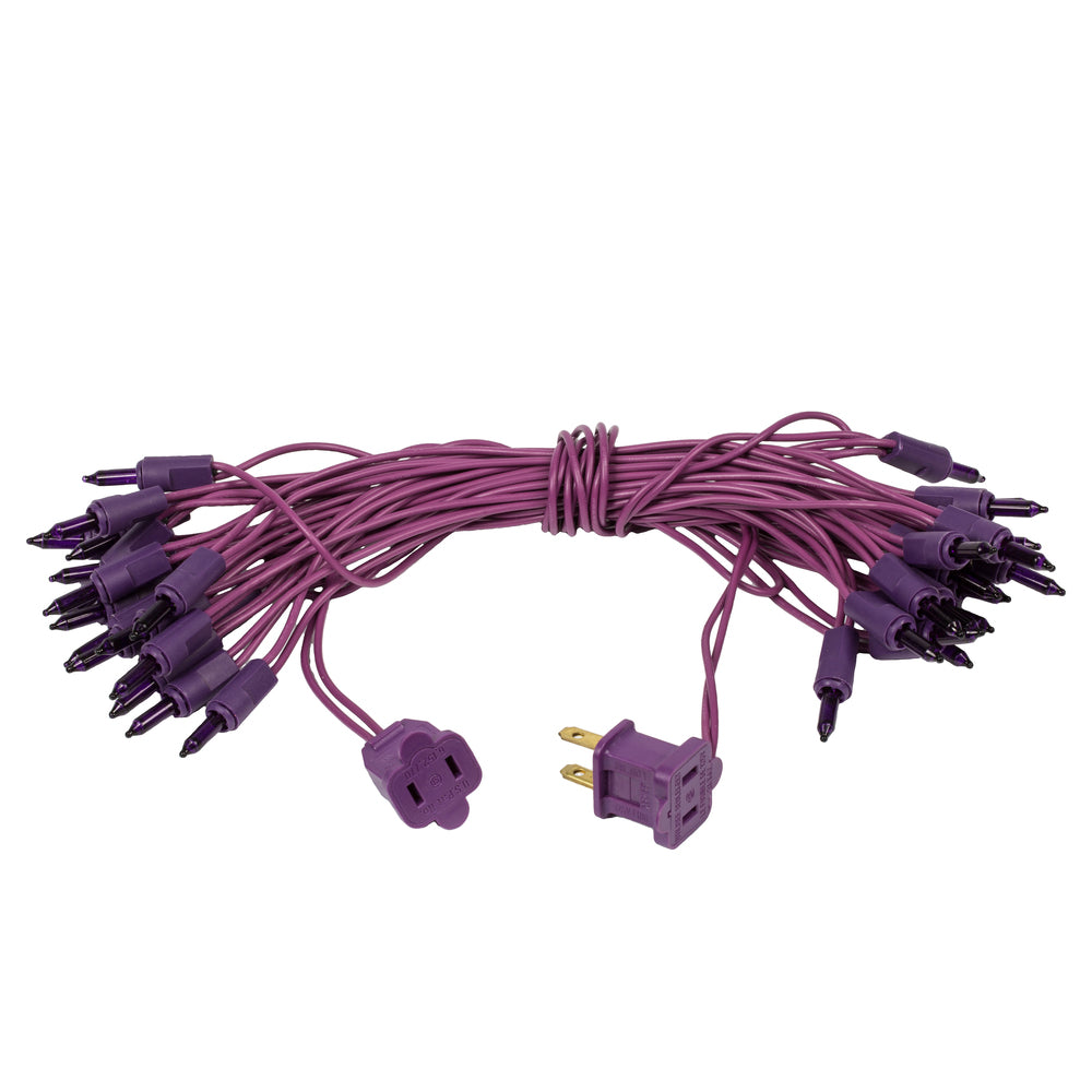 Vickerman 35 Clear Dura-lit Mini Light on Copper Wire, 26' Christmas Light Strand- 2 Pack