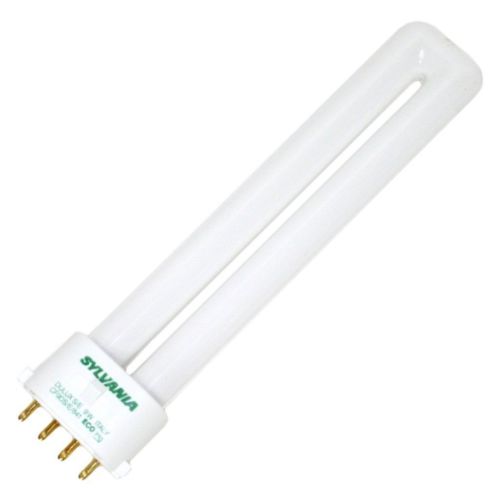 SYLVANIA 20317 - CF9DS/E/841 - 9 Watt CFL Light Bulb - Compact Fluorescent - 4 Pin 2G7 Base - 4100K -