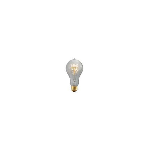 Bulbrite NOS40-VICTOR/SMK-6PK 40 Watt Nostalgic Edison A19 Bulb, Vintage Quad Loop Filament, Medium Base, Smoke Finish, 6 Pack