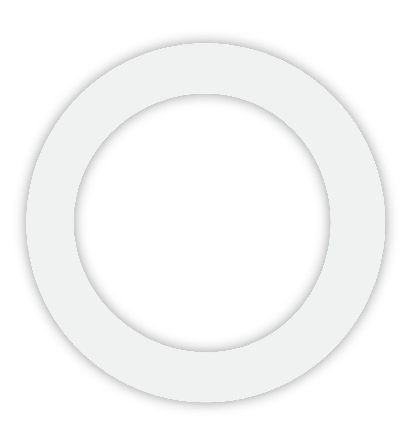 GOOF RING 68" WHITE Bulb Center