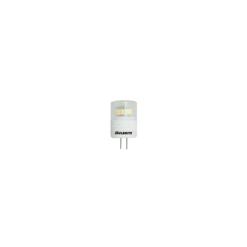 Bulbrite LED3JC/12WW 2.5 Watt LED JC G4 Bi-Pin Bulb, 10W Halogen Equivalent, Soft White
