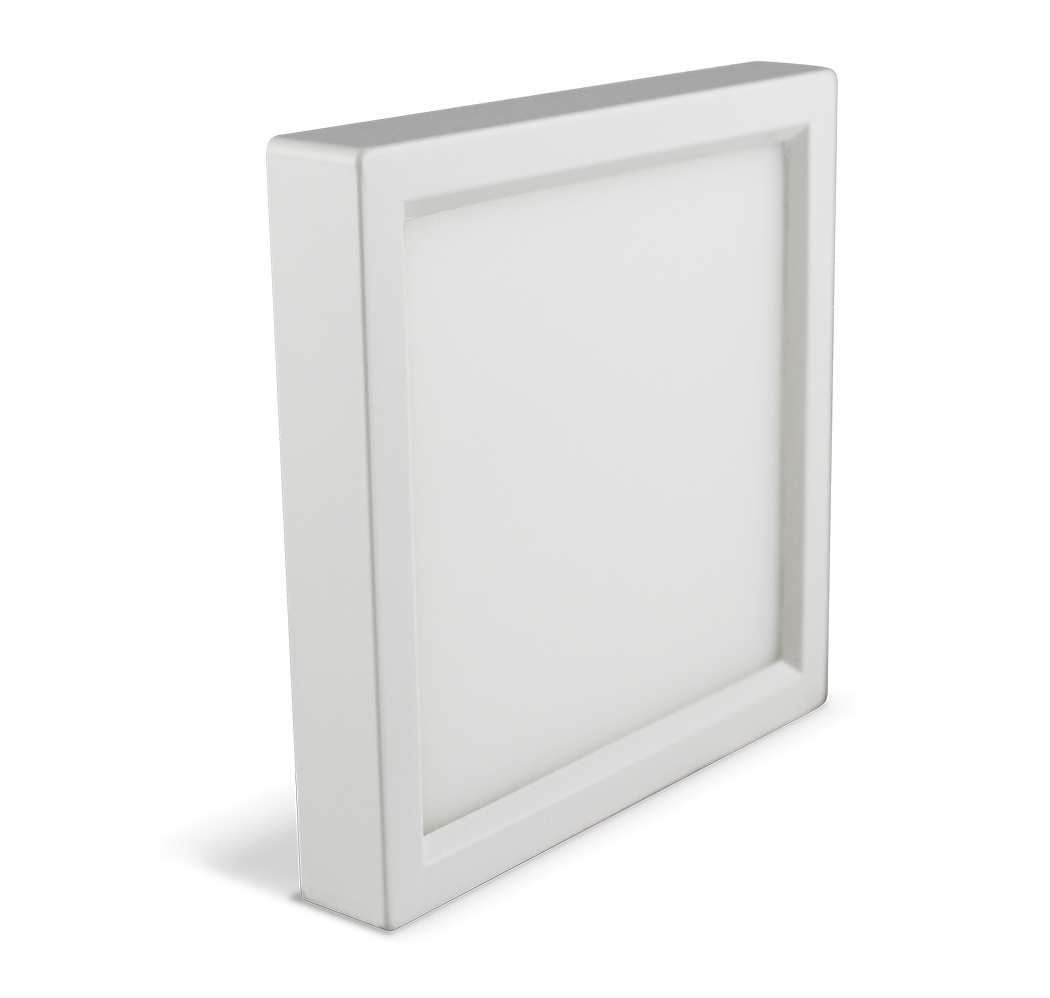 Luxrite Surface Mount LED10/SLIM4/40K/W/SQ 4000K Cool White
