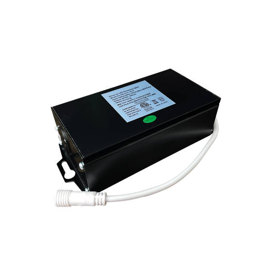 Luxrite 4" Regressed Driver, 15W, Black Finish, 120-277V, 0-10V Dimmable (LR24969)