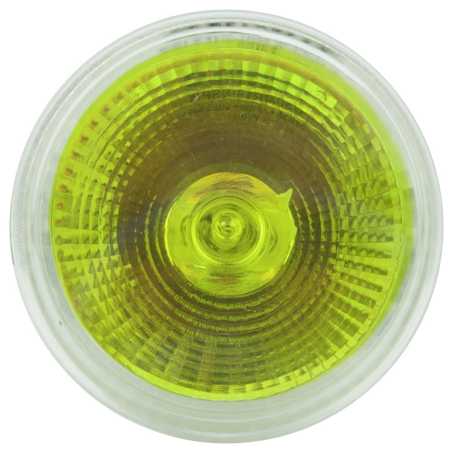 Sunlite 66110 50MR16/NSP/12V/B Color MR16 12° Narrow Spot Halogen Light Bulb, 50-Watt, 12-Volt, GU5.3 2-Pin Base, Cover Glass, Dimmable, 2,000 Hour Life Span, Yellow (24 Pack)