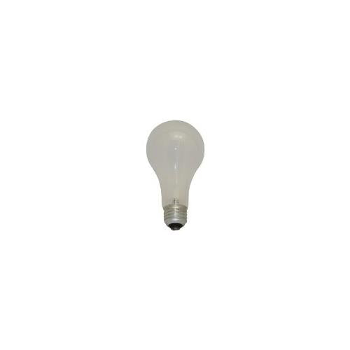 Bulbrite 100A/220 100 Watt High Voltage Incandescent A19, Medium Base, Frost, 220 Volt, 2-Pack