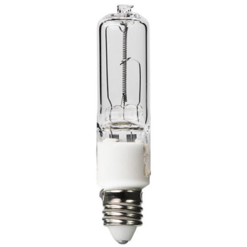 GE 43707 - 400 Watt - T4 Mini Candelabra Base - Halogen - Clear - 2,000 Life Hours - 8250 Lumens - 120 Volt