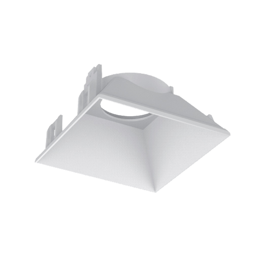 AKLOW TRIMLESS WHITE SQUARE TRIM CANLESS SPOTLIGHT