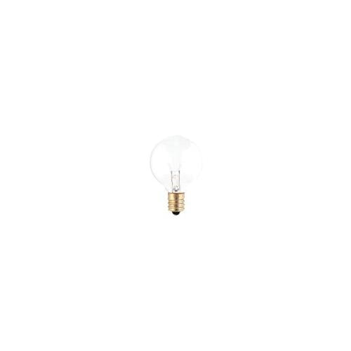 Bulbrite 10G12CL 10 Watt Incandescent G12 Globe, Candelabra Base, Clear