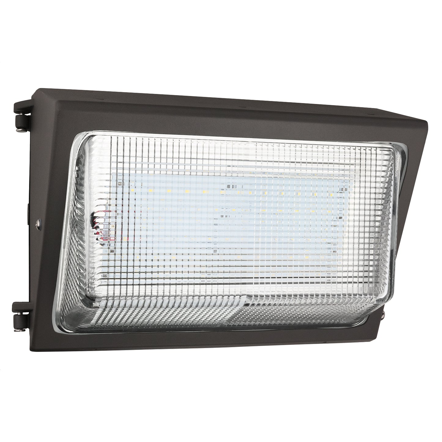Sunlite 87753 LED Outdoor Commercial Area Lights, Wall Pack Downlight, Adjustable Watts (25/40/60/80), 3 CCT 3000K-5000K, Dimmable, 10000 Lumens, IP65, for Yards, Stadiums, Parking Lots, Store Fronts