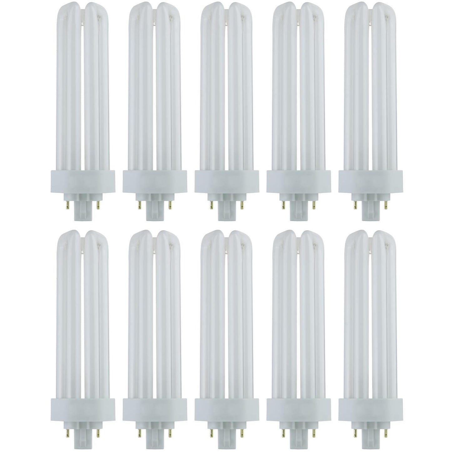 Sunlite 42 Watt PLT 4-Pin Triple Tube, GX24Q-4 Base, Warm White