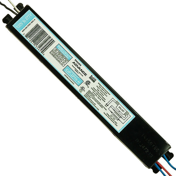 Advance IOP-2P59-N - (2) Lamp - F96T8 120-277 Volt - Instant Start - 0.87 Ballast Factor