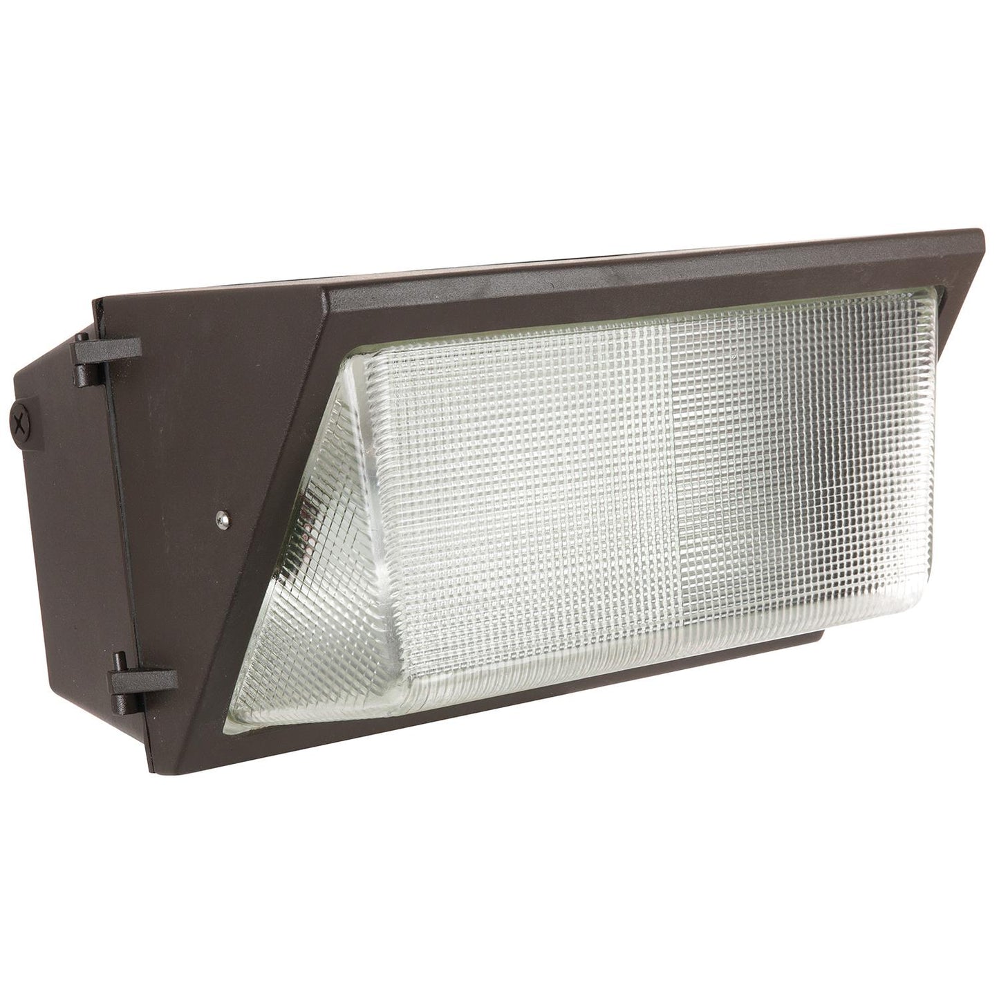 Sunlite 400 Watt High Pressure Sodium X-Large Wall Pack, Bronze Powder Finish, Clear High Impact Borosilicate Glass