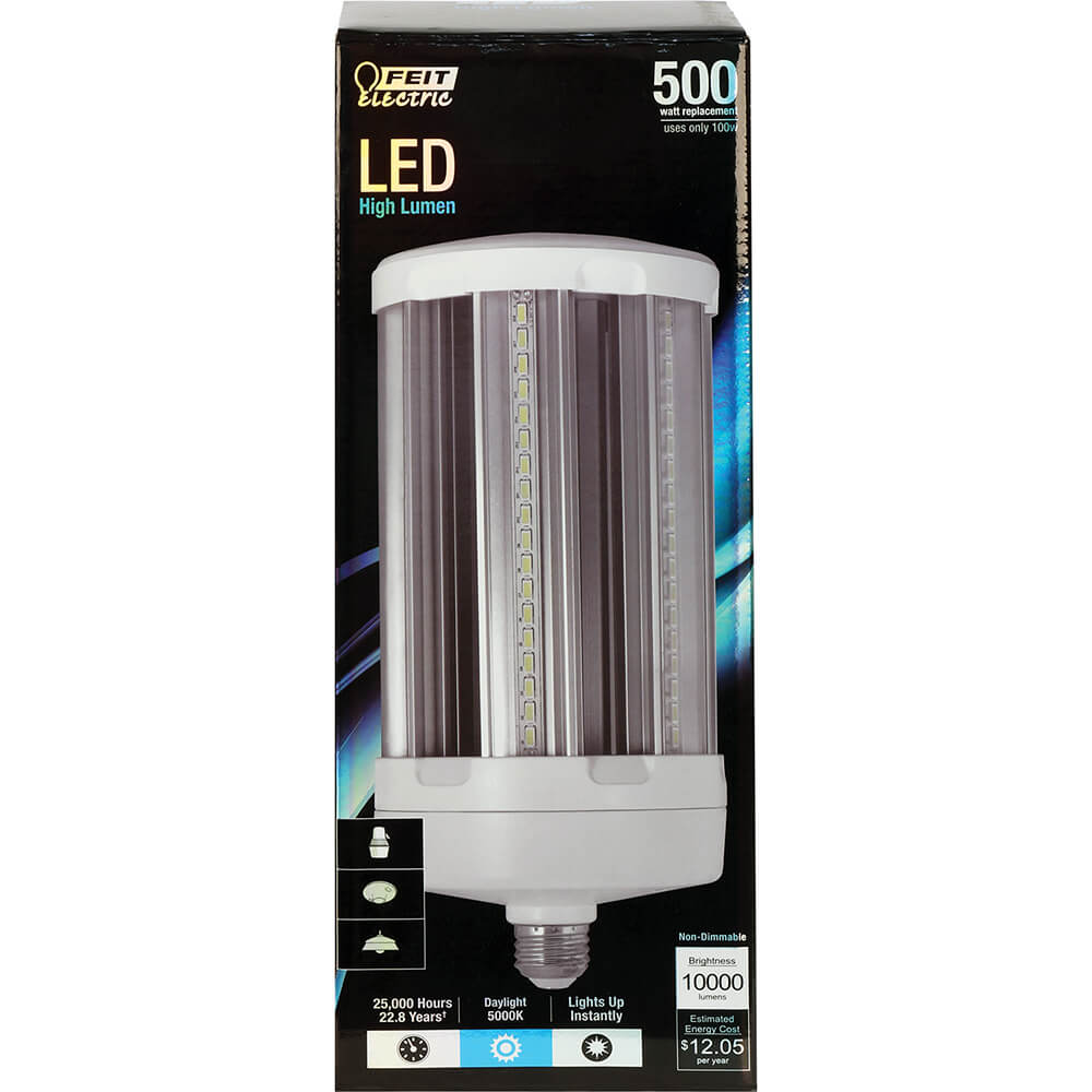 500-Watt Equivalent Daylight High Output LED Yard Light