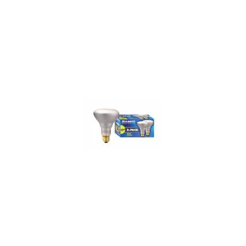 Bulbrite 65BR30FL3/2P 65 Watt Incandescent BR30 Reflector, Flood, Medium Base, Clear, 2-Pack