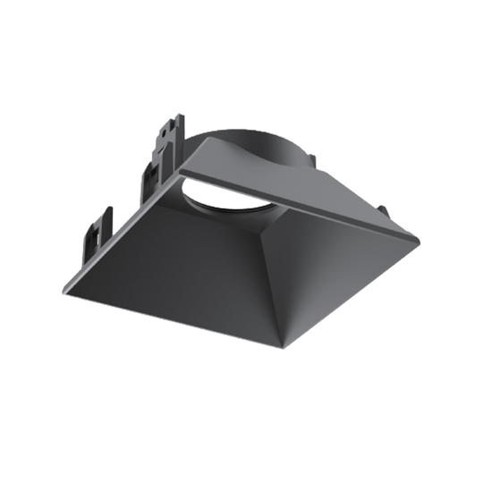 AKLOW TRIMLESS BLACK SQUARE TRIM CANLESS SPOTLIGHT