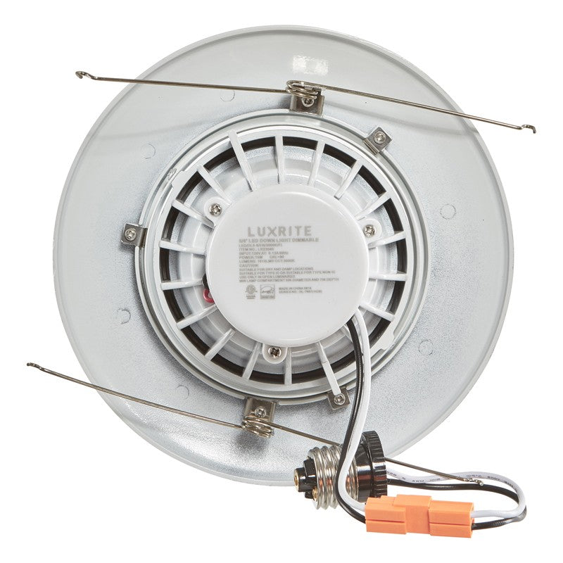Luxrite Downlight LED/DL5-6/EB/5000K/FL 5000K Bright White