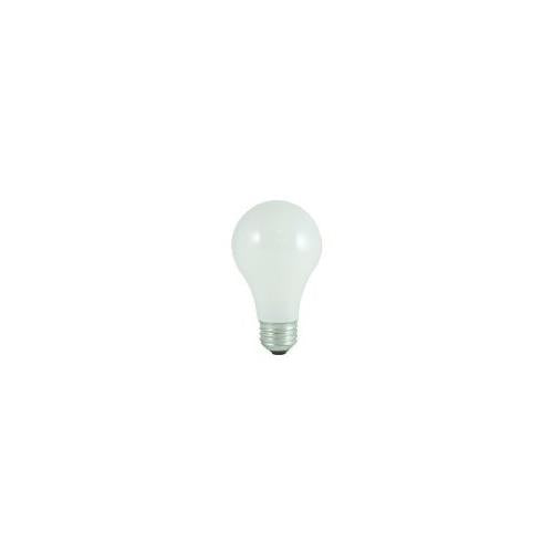 Bulbrite 75A/220 75 Watt High Voltage Incandescent A19, Medium Base, Frost, 220 Volt, 2-Pack