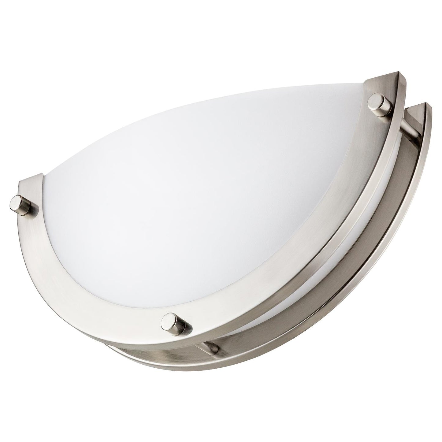 Sunlite 49070 12 Inch 12 Watt 120 Volt Decorative Band Trim Fixture Brushed Nickel Finish Acrylic Lens Dimmable