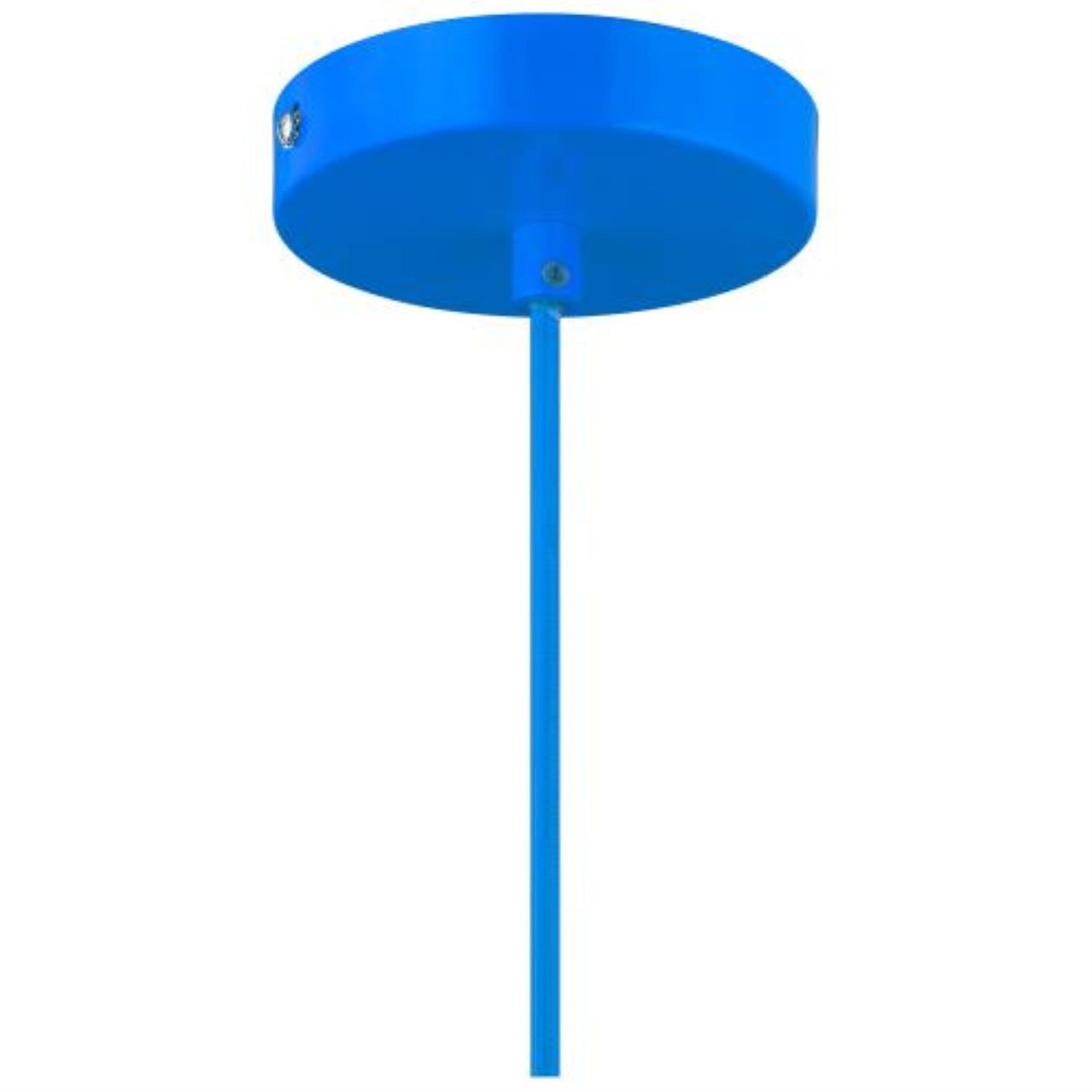 Sunlite CF/PD/V/B Blue Vega Residential Ceiling Pendant Light Fixtures With Medium (E26) Base