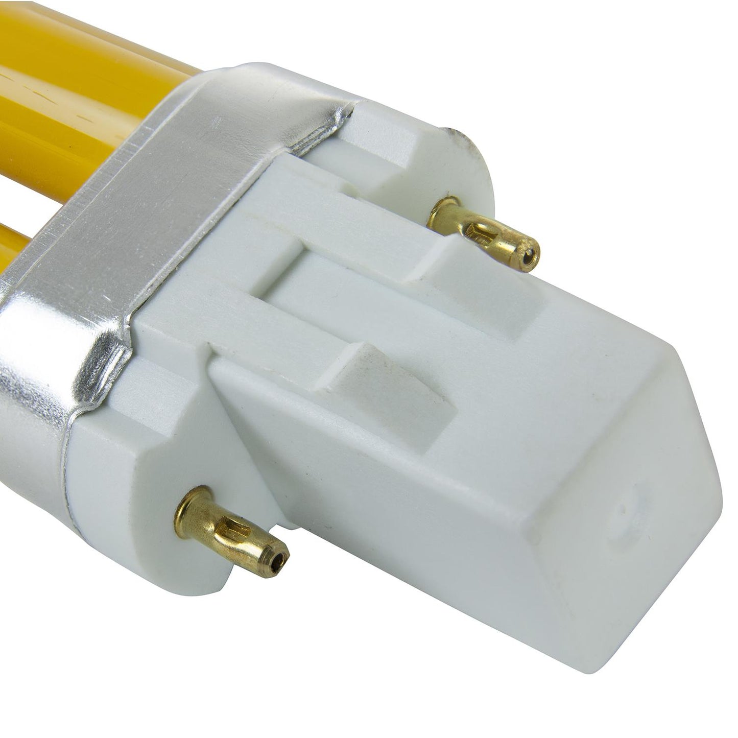 Sunlite 13 Watt PL 2-Pin Single U-Shaped Twin Tube, GX23 Base, Yellow