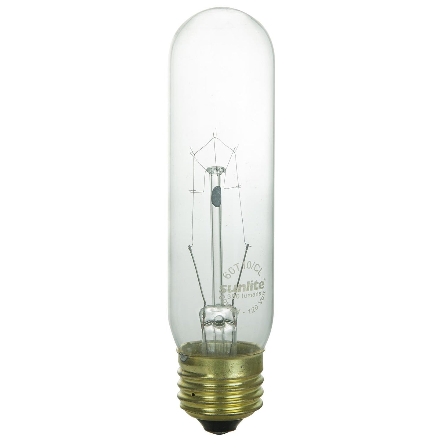 Sunlite 02010 40 Watt T10 Tubular Medium Base Clear