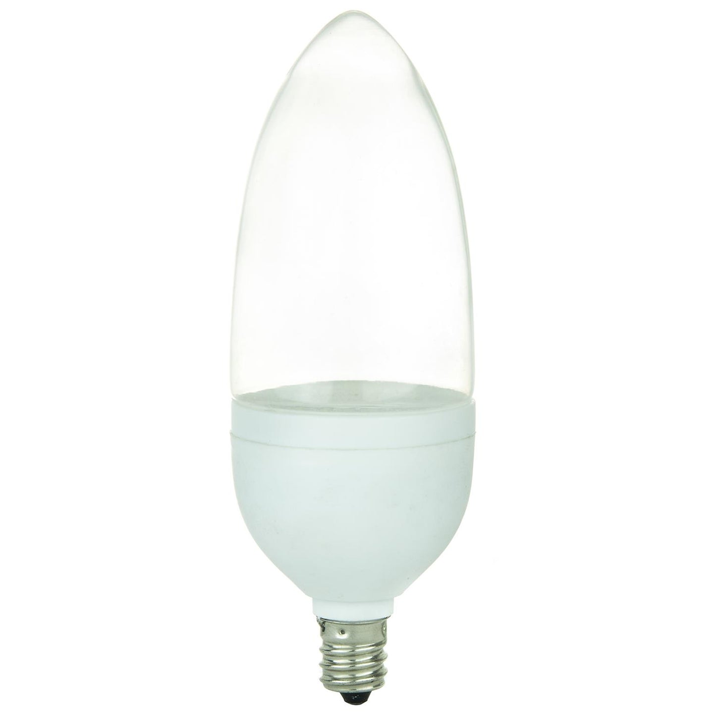 Torpedo Tip Chandelier, 83 Lumens, Candelabra Base, Warm White