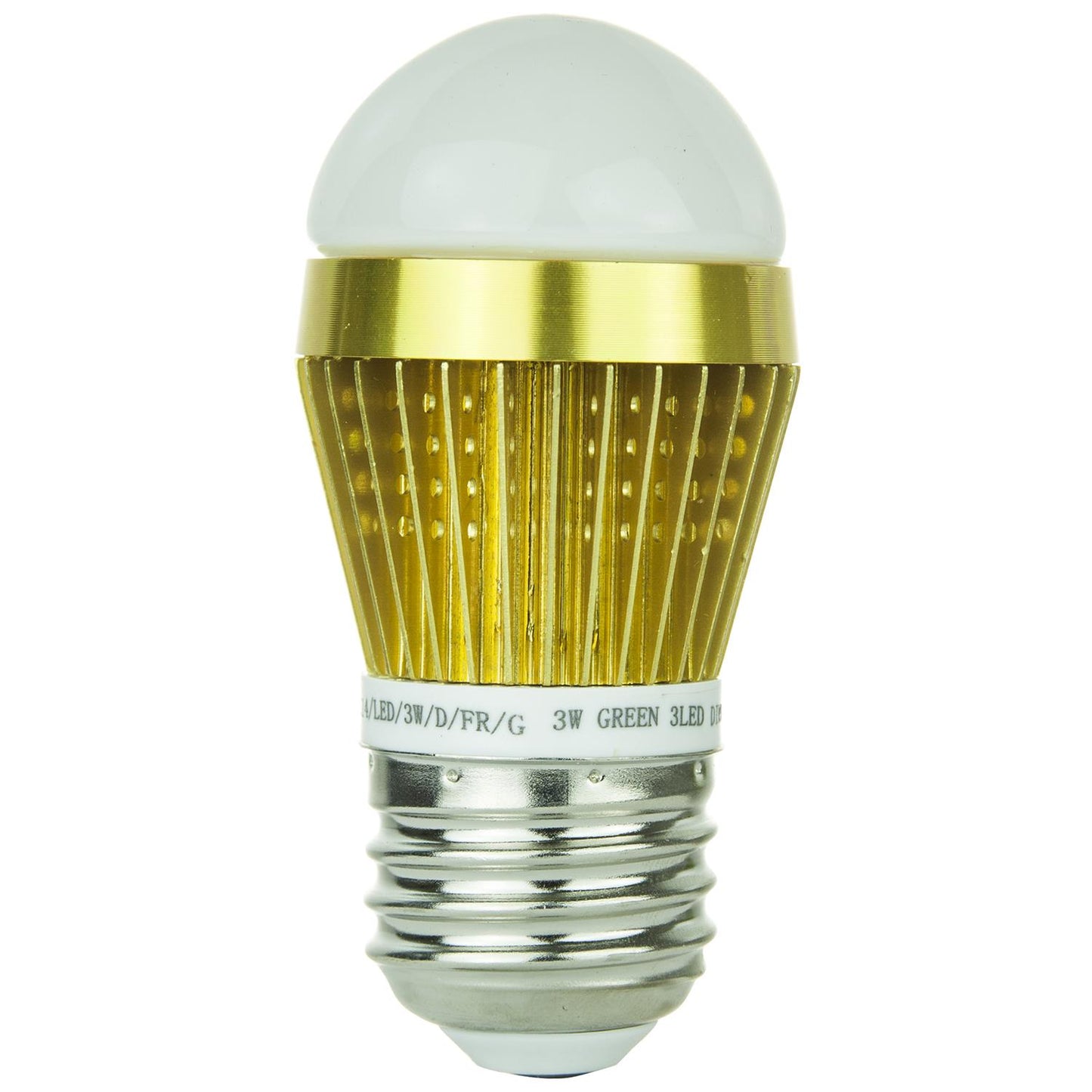 Sunlite 80347 S14/LED/3W/D/FR/Y LED 3W Frosted S14 Sign Light Bulbs, Medium (E26) Base, Yellow Light