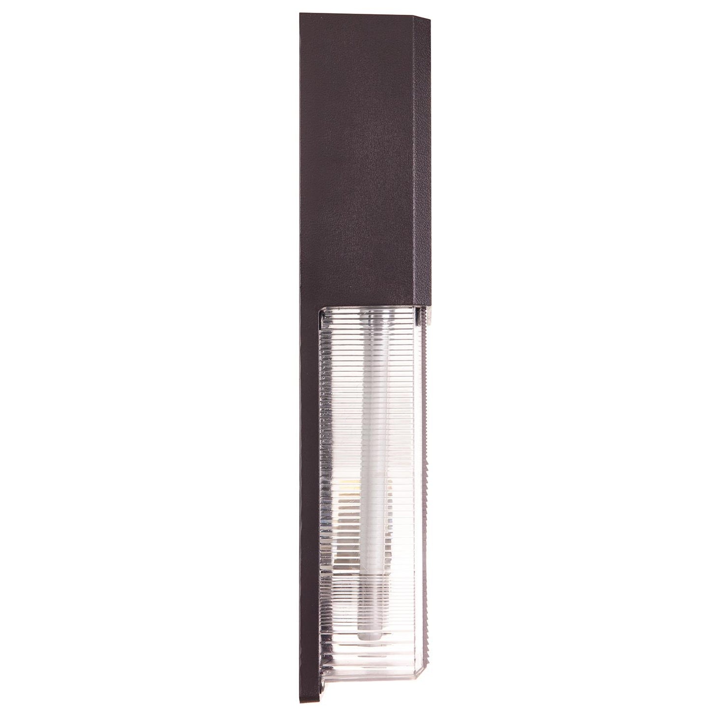Sunlite 26 Watt Energy Saving Fluorescent Tall Pack Fixture with Photocontrol, Bronze Powder Finish, Clear Polycarbonate Lens