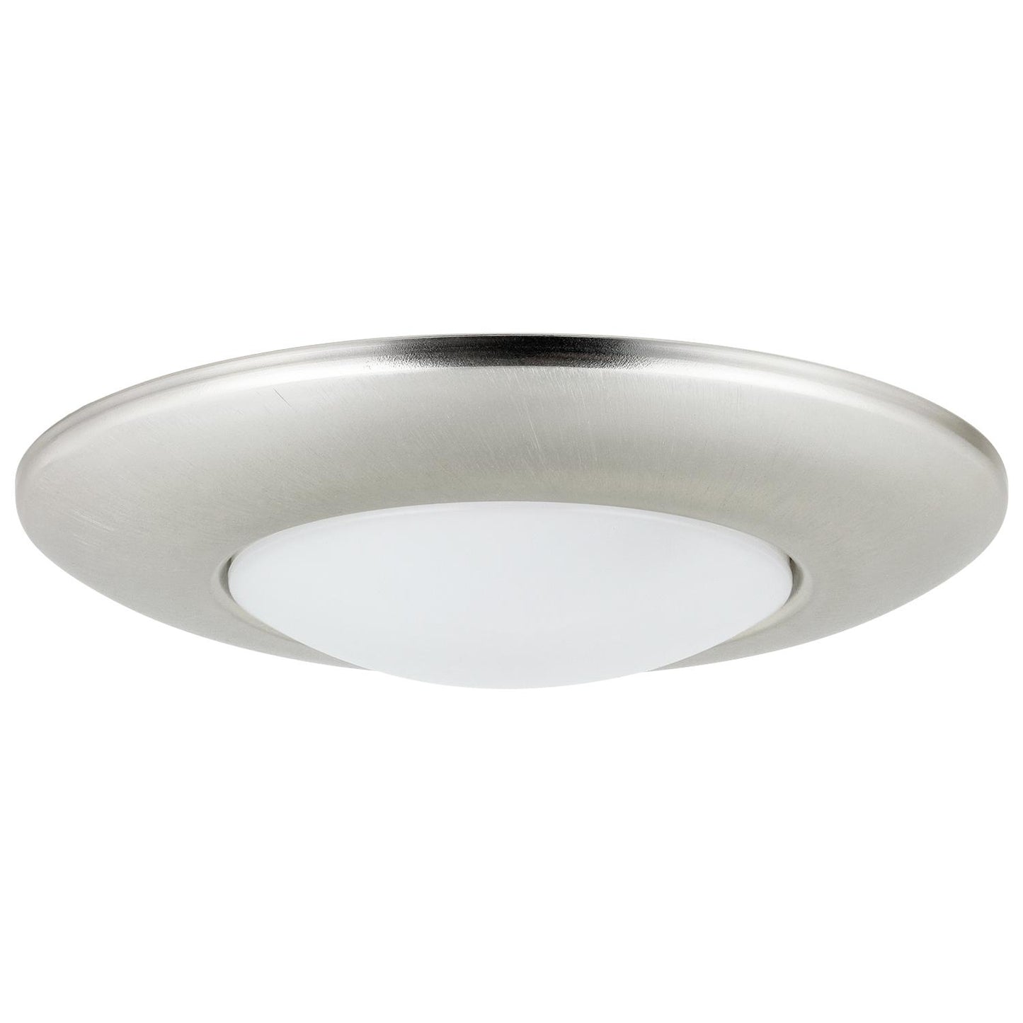 Sunlite LFX/DISC/7.5"/16W/30K/E/D/BRSH LED 16 Watt Surface Mount Downlight, 3000K Warm White