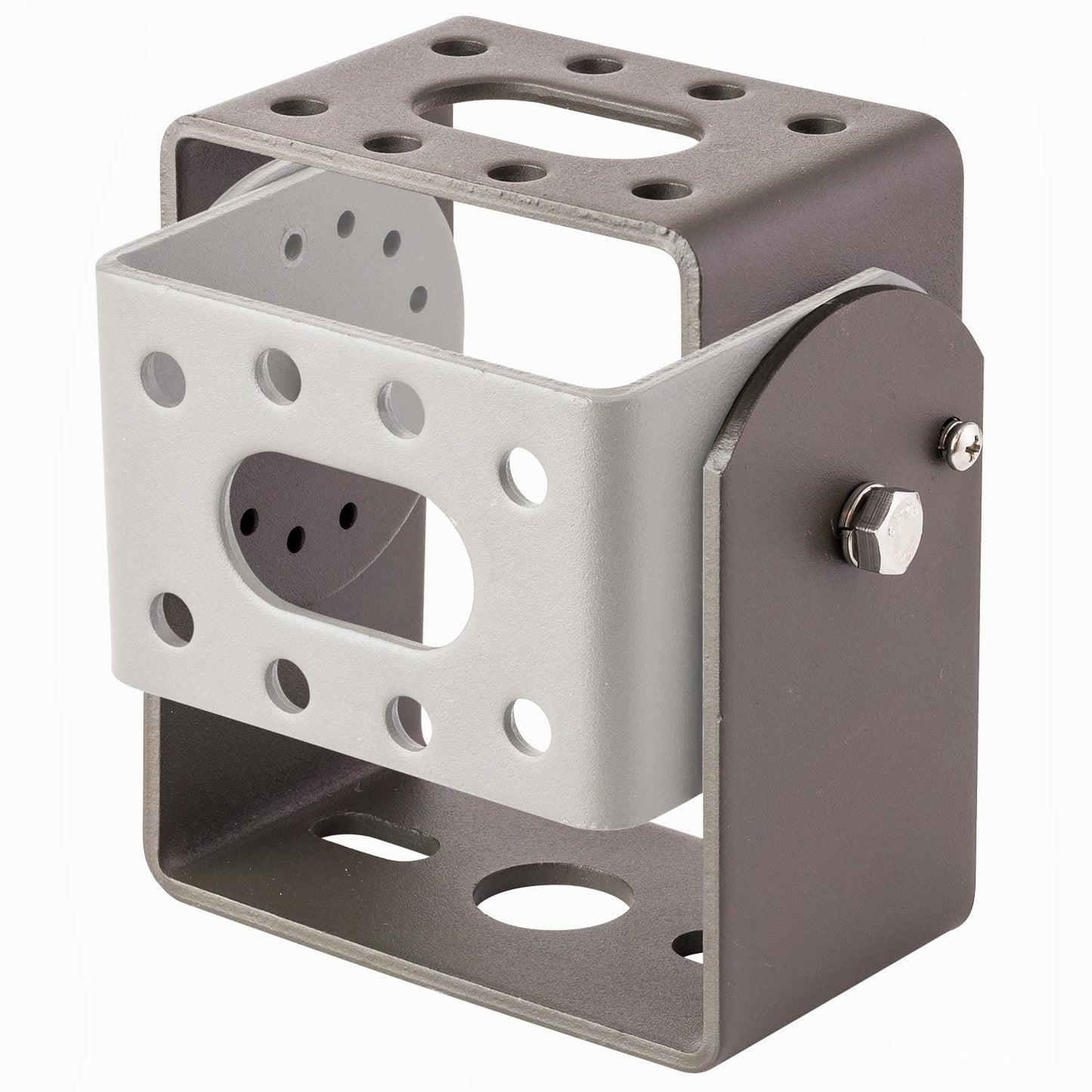 Sunlite 85337-SU Trunnion Mount Die-Cast Aluminum Bracket, Bronze Finish