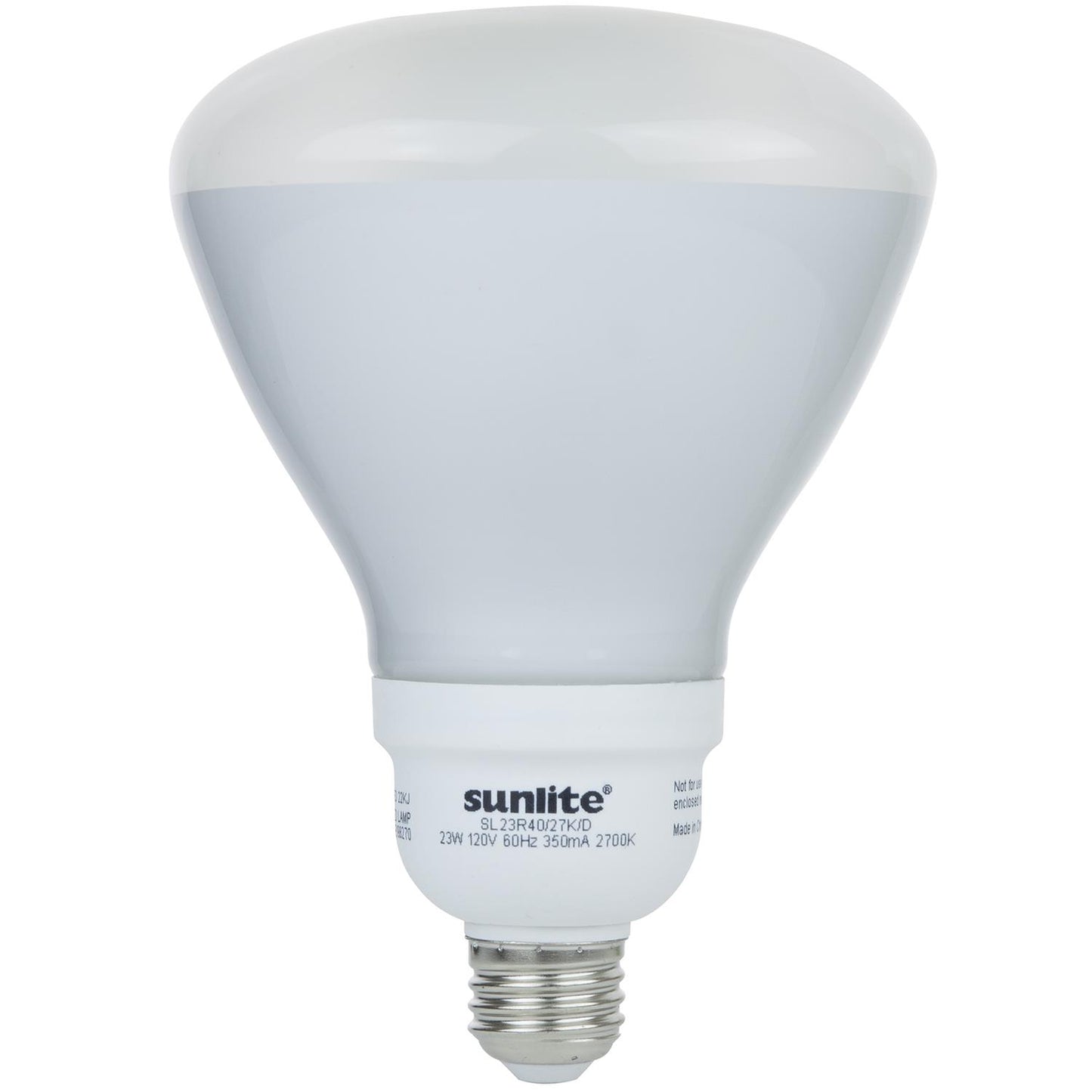 23 Watt R40 Reflector, Medium Base, Warm White